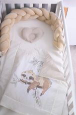 Кокон (позиціонер) з пледом Baby Veres Lazy sloth NEW